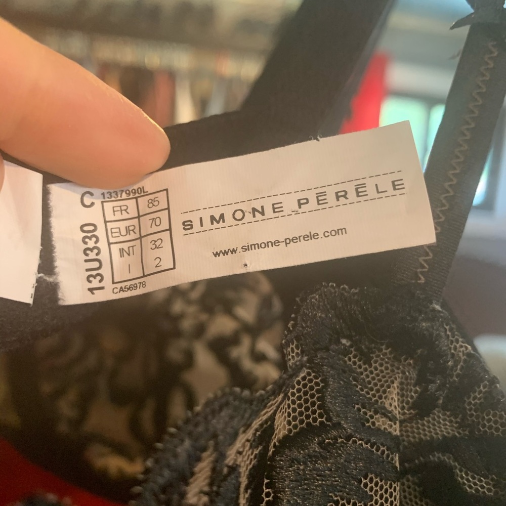 Simone Perele discontinued tattoo Demi cup bra - Picture 3 of 5